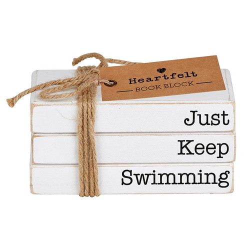 Book Block - Keep Swimming
