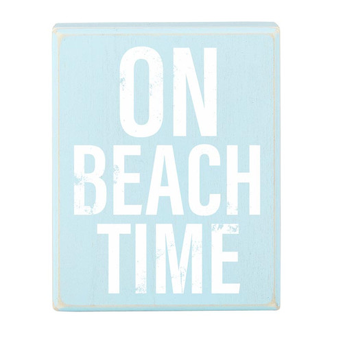 Box Sign - Beach Time