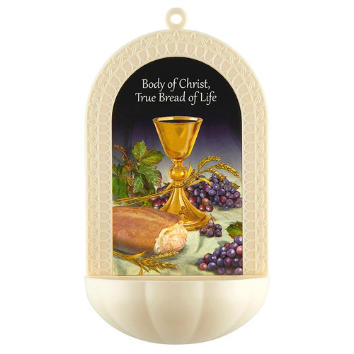 Body of Christ First Communion Holy Water Font - 12/pk