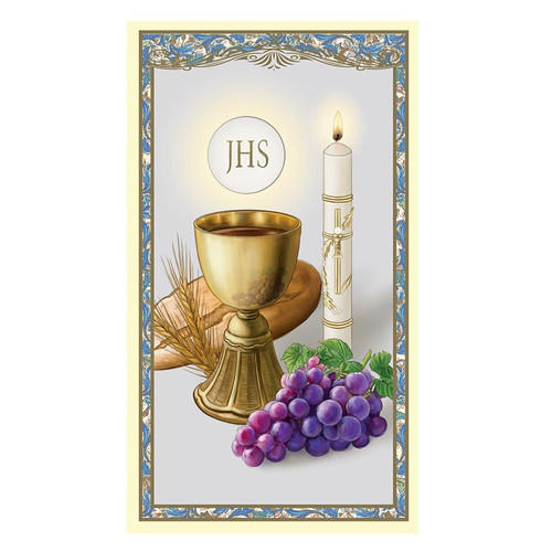 Light of Christ First Communion Holy Card - 100/pk