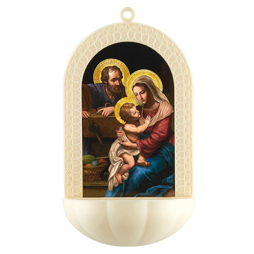 Holy Family Holy Water Font - 12/pk