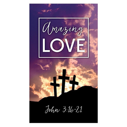 Amazing Love Holy Card - 100/pk