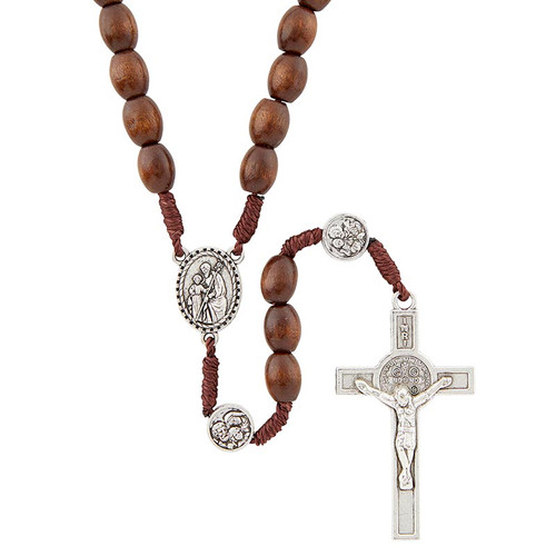 St. Joseph Cord Rosary - 8/pk