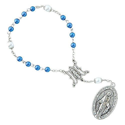 Little Crown of Mary Chaplet with Prayer Card - 6/pk