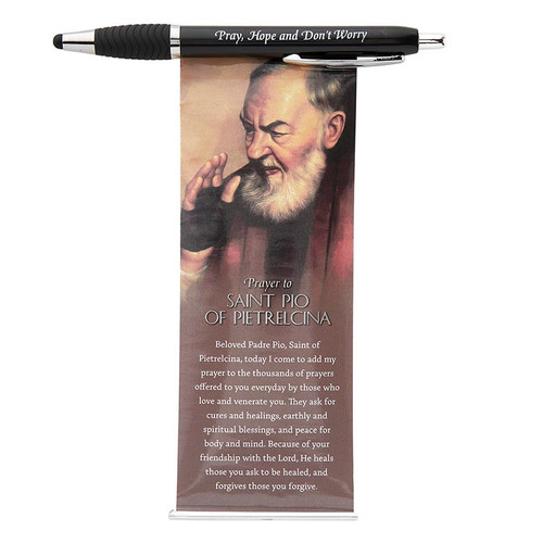 St. Pio Banner Pen - 18/pk