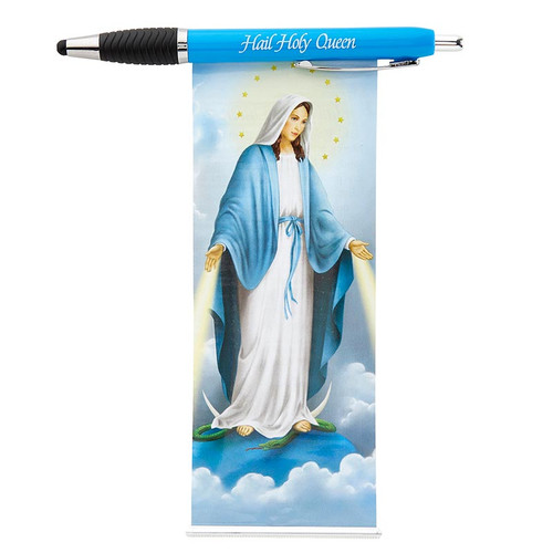 Blessed Mother Banner Pen - 18/pk