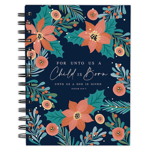 For Unto Us a Child is Born Notebook - 6/pk