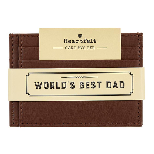 Best Dad Card Holder