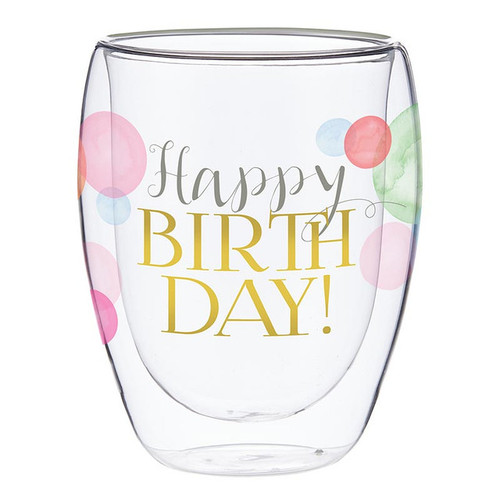 Double-Wall Wine Glass - Your Day