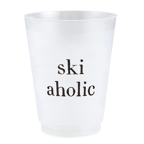 Face To Face Frost Cup Set - Ski aholic