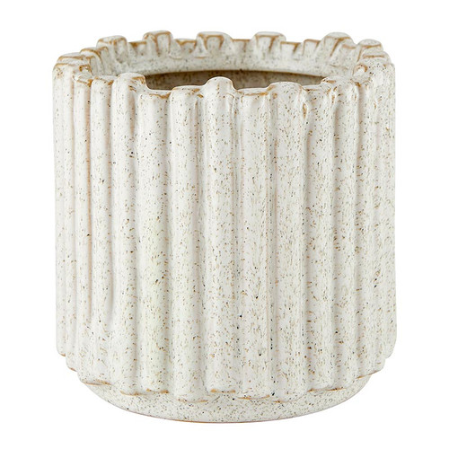 White Lineal Pot - Large