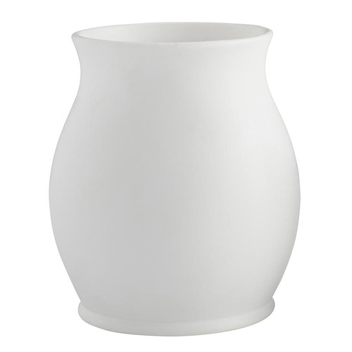 White Ceramic Bloom Vase - Large