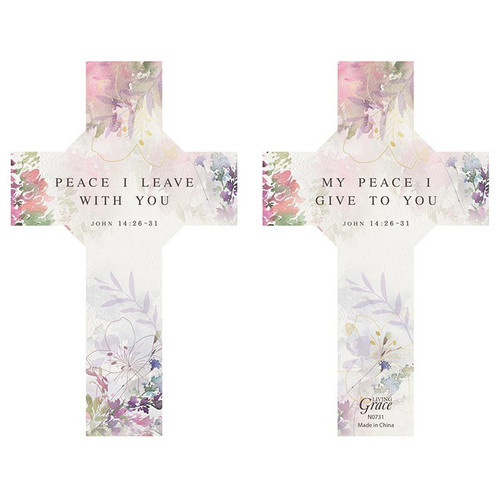 My Peace Cross Bookmark - 100/pk