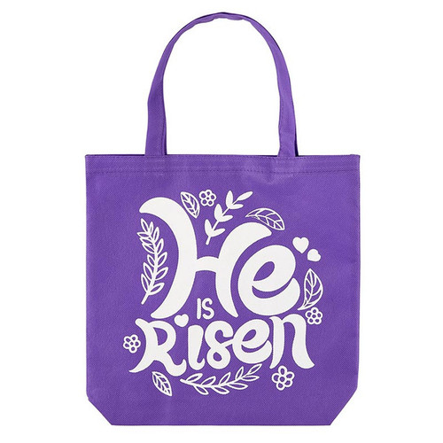 He is Risen Value Tote - 12/pk