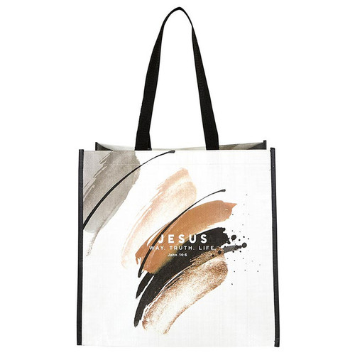 Jesus: The Way. The Truth. The Life. Eco-Friendly Tote Bag - 6/pk