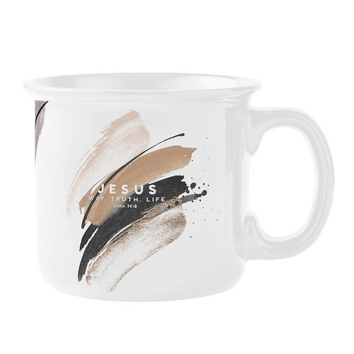 Jesus: The Way. The Truth. The Life. Coffee Mug with Gift Wrap - 4/pk