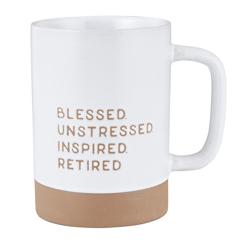 Signature Mug - Blessed, Unstressed