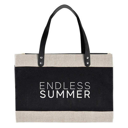 Large Black Market Tote - Summer