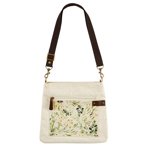 Canvas Crossbody Tote - Loved