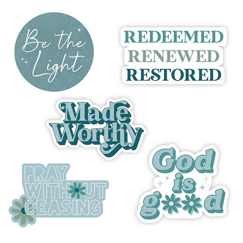 Vinyl Stickers - Illustrated Sticker Pack - 5 pcs