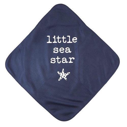 Quick Dry Beach Towel With Hood - Little Sea Star