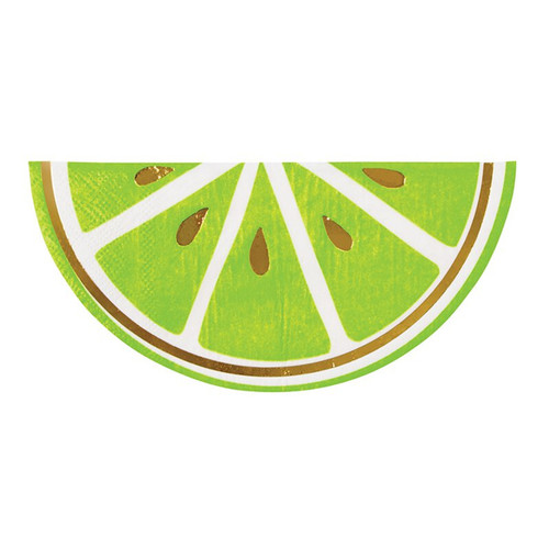 Shaped Napkins - Lime