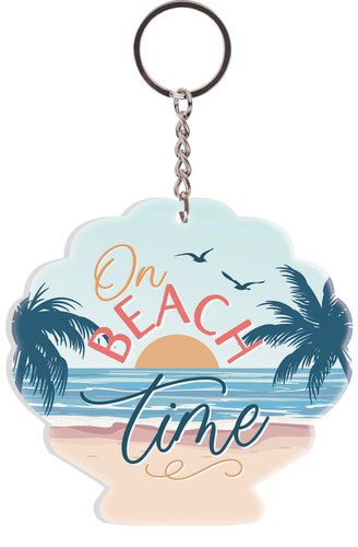 Key Chain - On Beach Time
