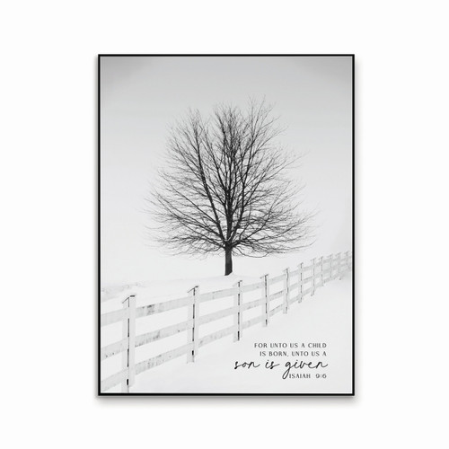 Wall Art - For Unto Us