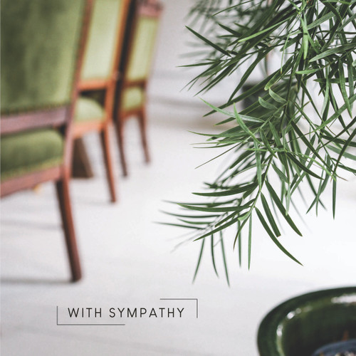 Greeting Card - Sympathy - Greenery