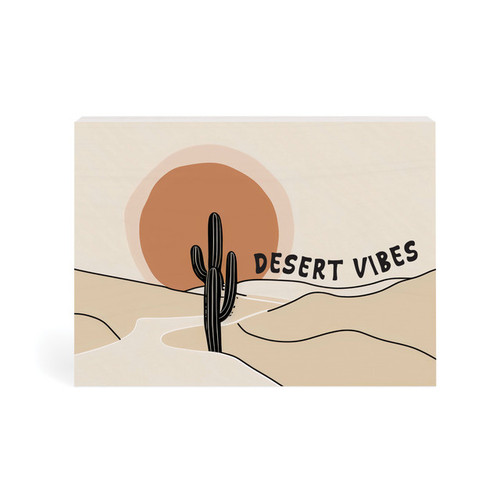 Wood Block - Desert Vibes