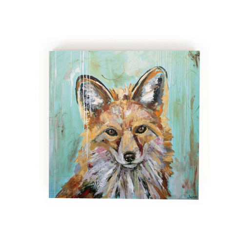 Wood Block - Fox