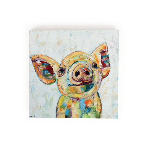 Wood Block - Pig