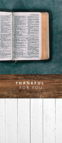 Greeting Card - Pastor Appreciation - Thankful For You