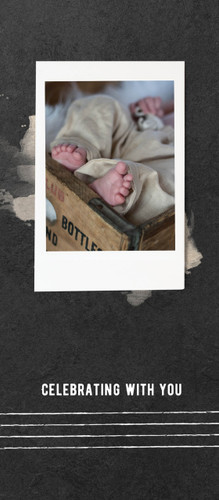 Greeting Card - Baby -Son -Tiny Toes