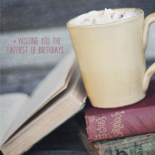 Greeting Card - Birthday - Coffee