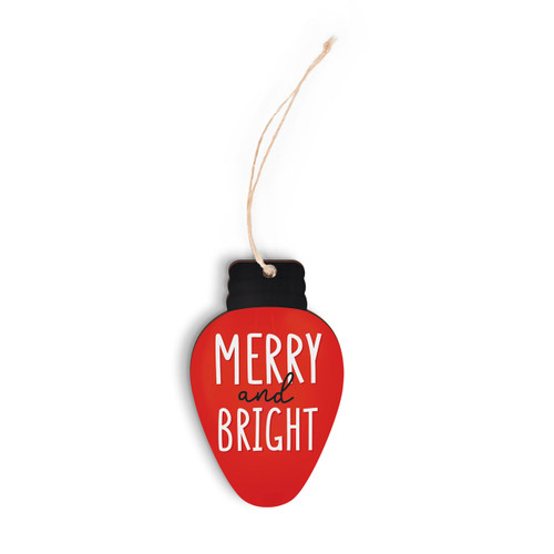 Ornament - Merry And Bright