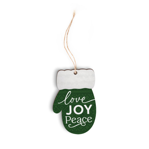 Ornament - Love, Joy, Peace