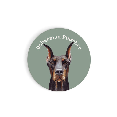 Car Coaster - Doberman