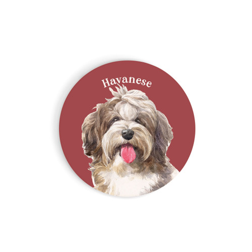 Car Coaster - Havanese
