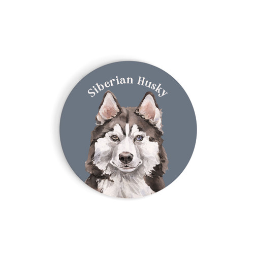 Car Coaster - Siberian Husky