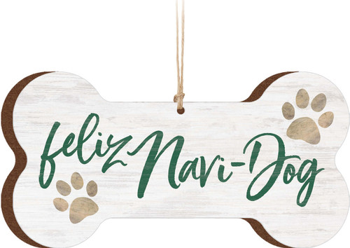 Ornament Feliz Navi Dog