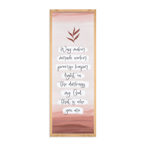 Framed Art - Way Maker