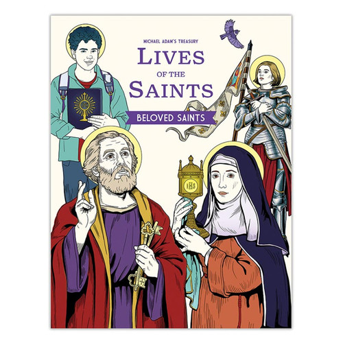 Michael Adams Beloved Saints Coloring Book - 12/pk