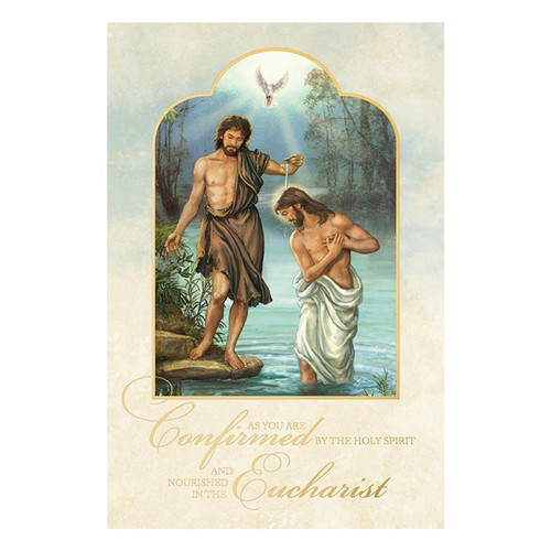 As You're Confirmed by the Holy Spirit - RCIA Card