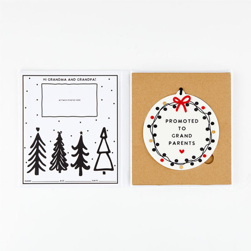 Ceramic Ornament - Promoted To Grandparents