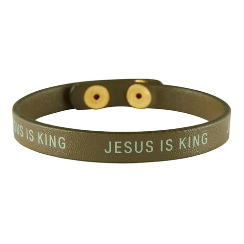 Snap Bracelet - Jesus is King