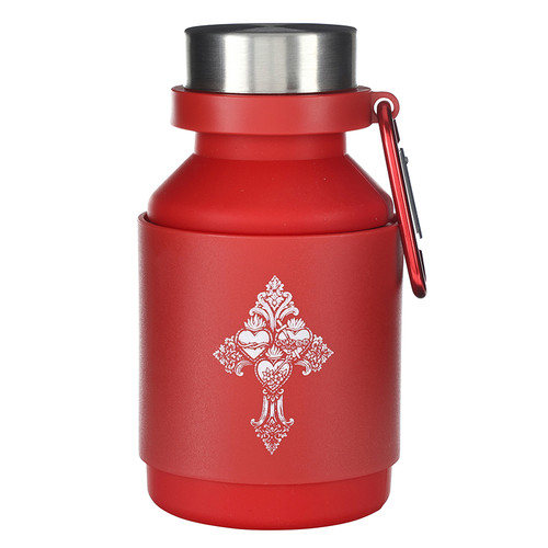 Sacred Hearts Accordion Water Bottle - 4/pk
