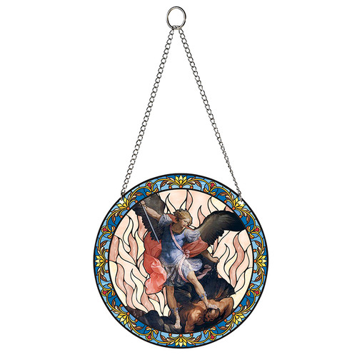 St. Michael Hanging Suncatcher - 4/pk