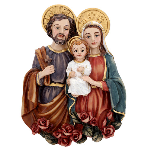 Holy Family Resin Magnet - 2/pk