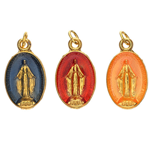 Miraculous Medal Assortment (3 Asst) - 36/pk